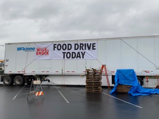 McKinley-Walmart-truck-with-food-drive-banner